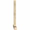 Ekena Millwork Portland Rough Sawn Timber Gable Bracket, Douglas Fir, 96"W x 52"H x 4"D x 4"F, 13/12 Pitch GBW096X52X0404POR00RDF - alternate 5